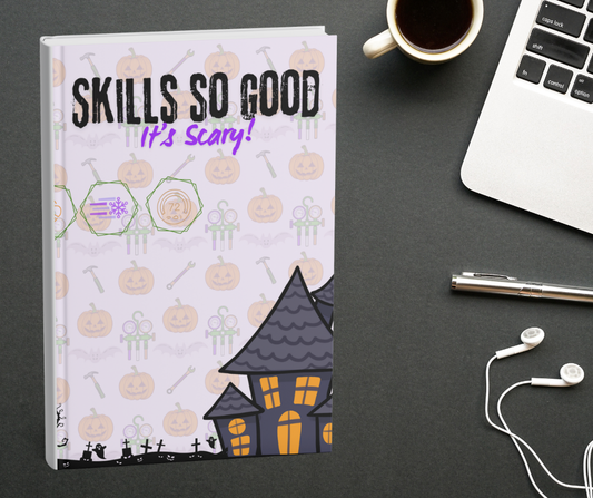 Skills So Good It's Scary 8.5"x11" Journal Notebook